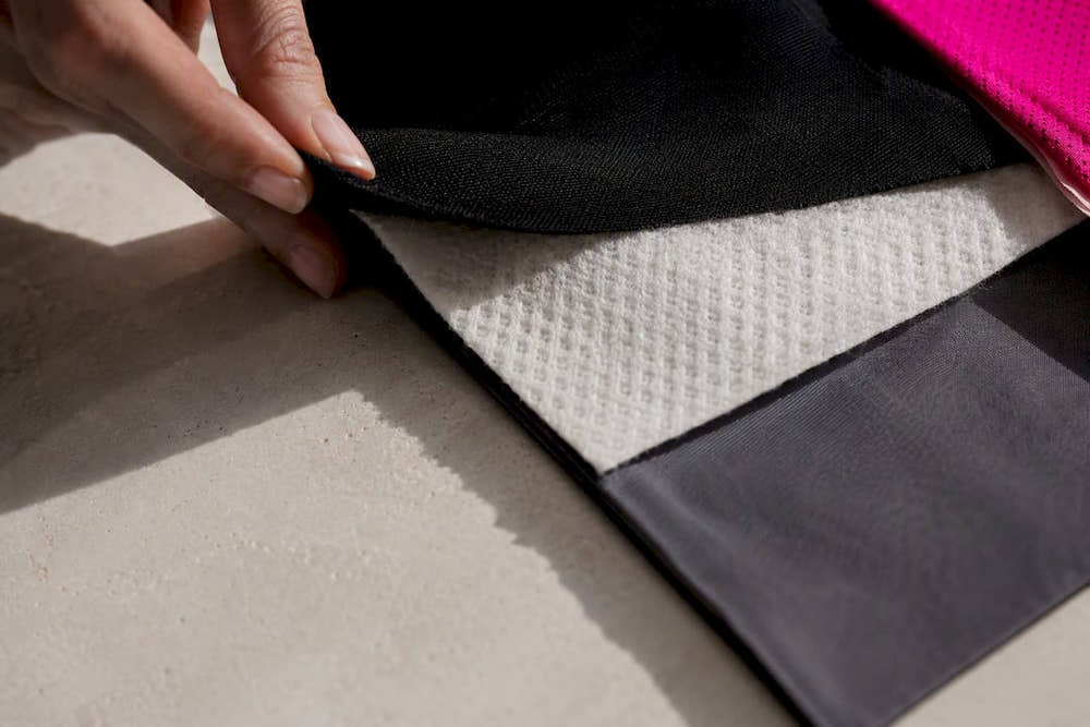 Anonymous period underwear fabric layers