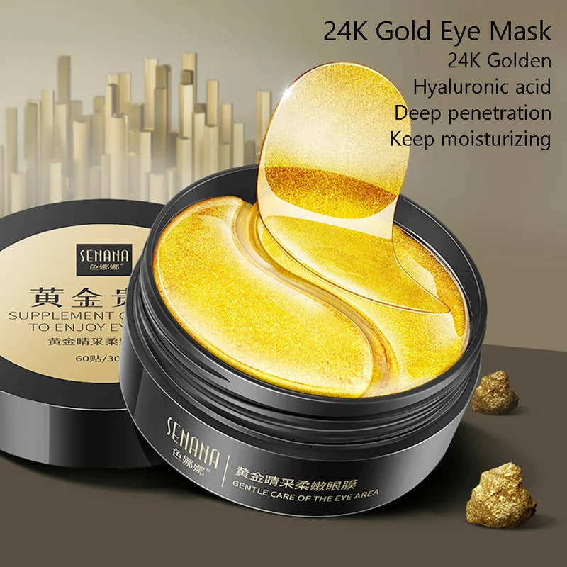 60pcs Hyaluronic Acid Repair Eye Patches - SweeTee Beauty leak-proof panties