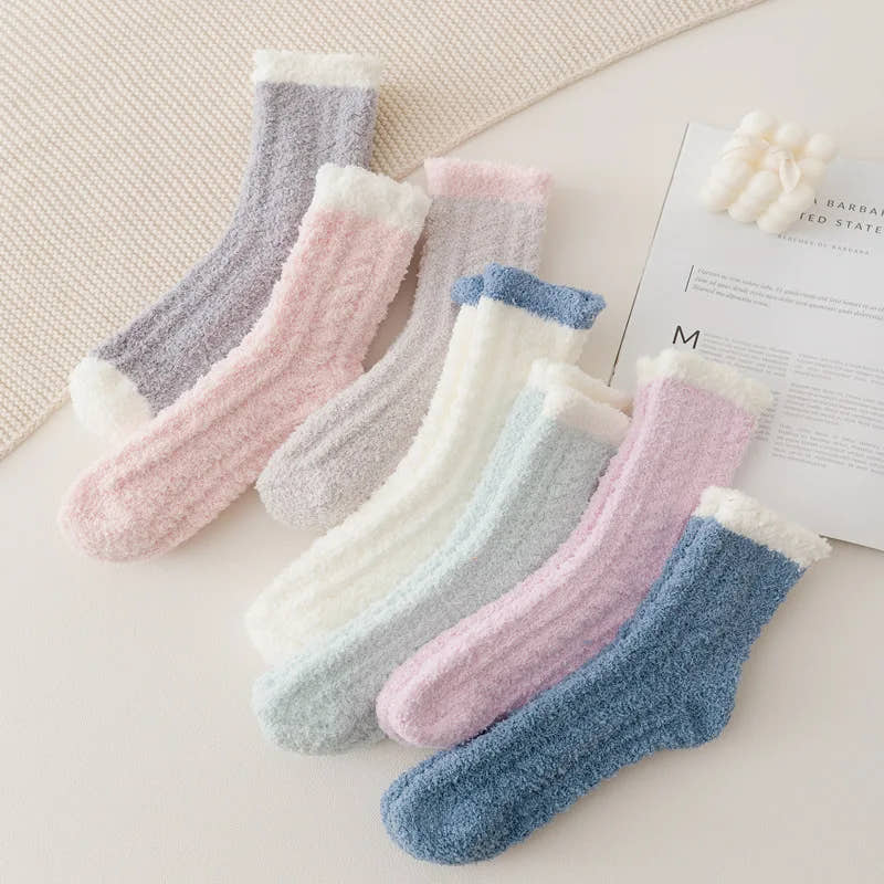 Plush Paradise Socks