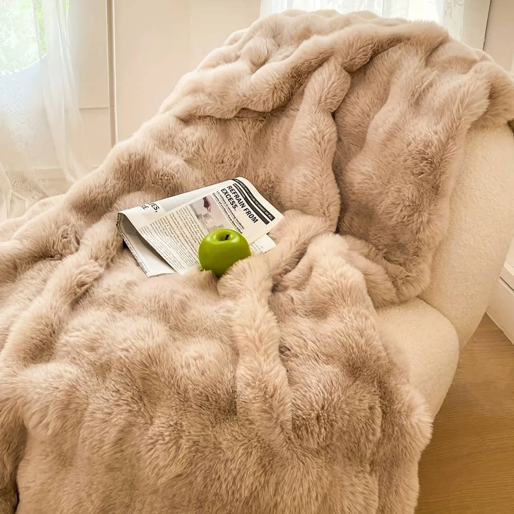 Bubble Fleece Blanket