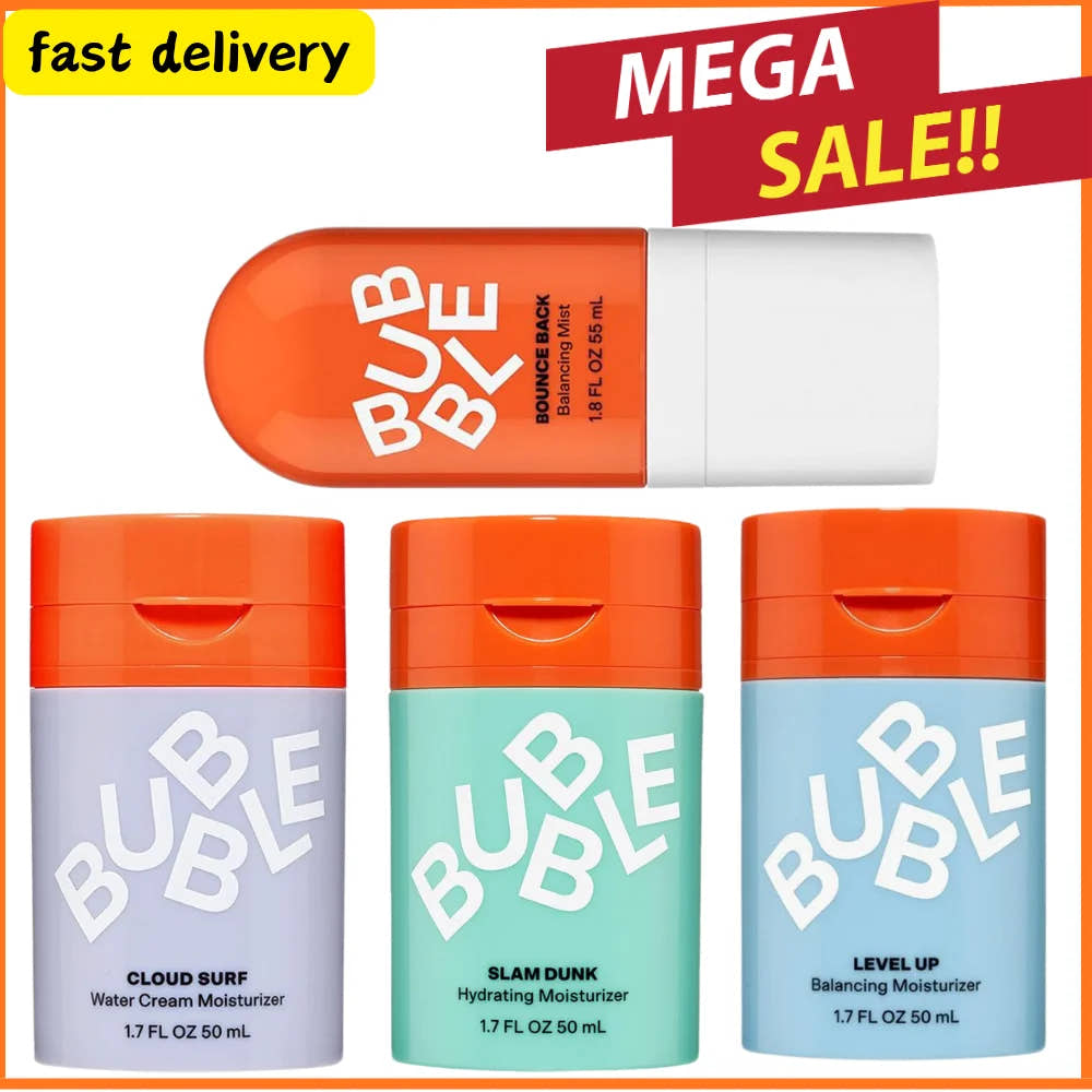 Bubble Facial Face Mist Collection bottles