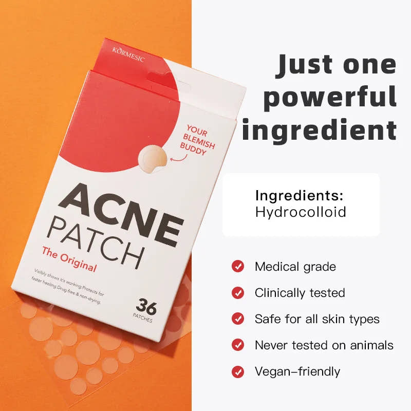 Acne Patch Hydrocolloid Acne Pimple Spot Treatment Fast Shrinking Korean Skincare - SweeTee Beauty leak-proof panties
