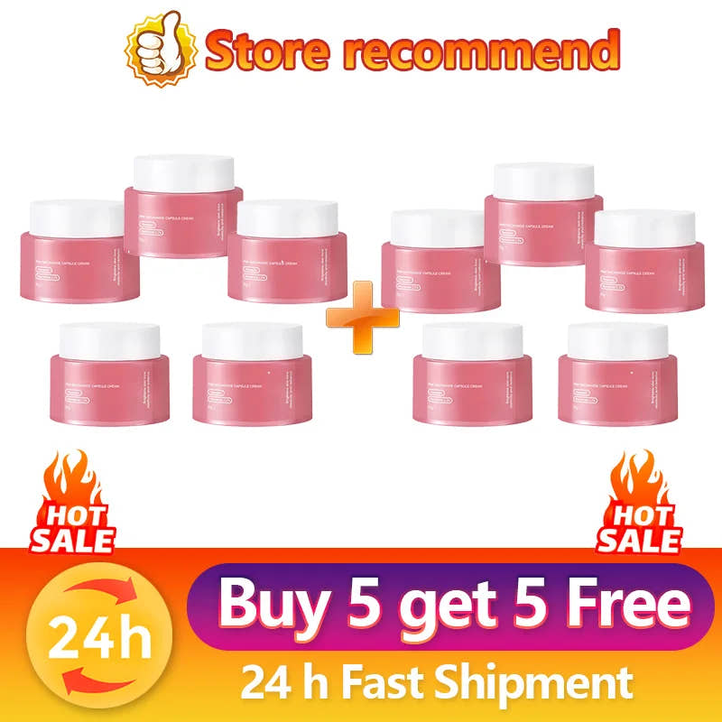 Korean Pink Collagen PDRN Capsule Cream with Niacinamide
