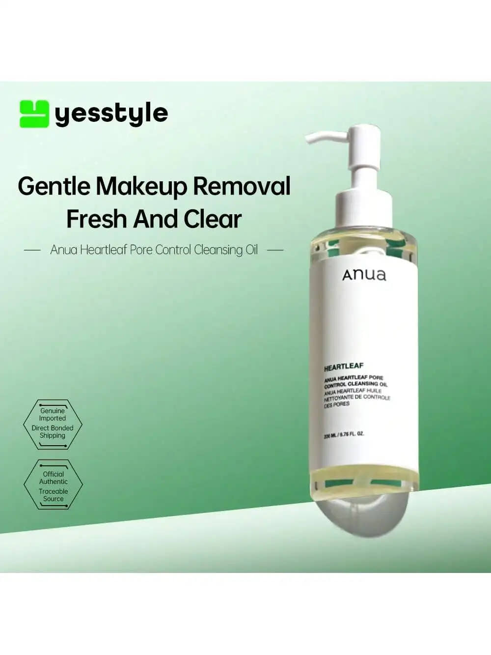 Anua Heartleaf Pore Control Cleansing Oil