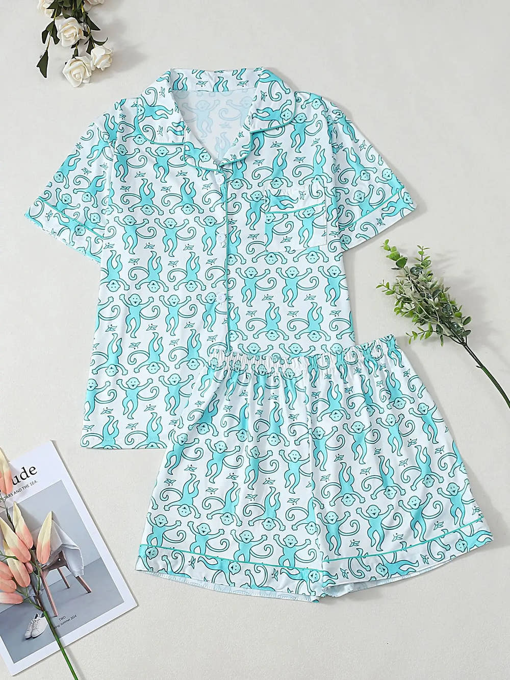 Roller Rabbit Short Pajama Set
